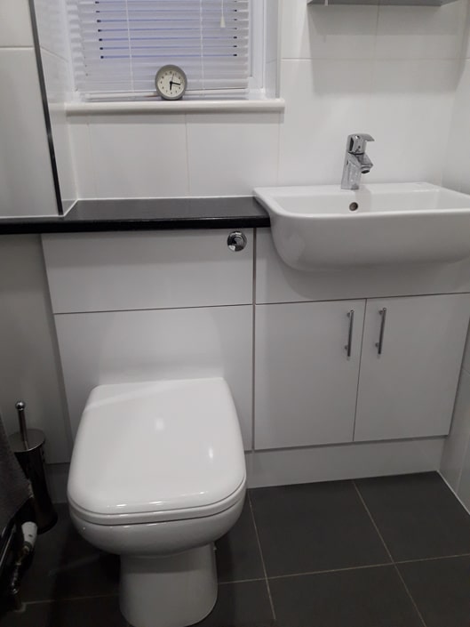 Example of fitted bathroom